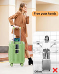 20 in Carry on Luggage with Cup Holder & USB Port, Airline Approved TSA - Locked Luggage, Lightweight PC Material Travel Suitcase with 360 Spinner Wheel
