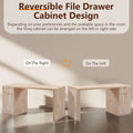 60-Inch Contemporary Executive Desk - Wooden Home Office & Fluted Computer Desk