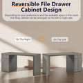 60-Inch Contemporary Executive Desk - Wooden Home Office & Fluted Computer Desk