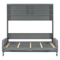 Queen Murphy Bed with Sofa - 2-in-1 Design, Storage Solutions & Dual-Piston Mechanism