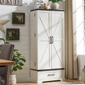 72-Inch Tall Farmhouse Kitchen Pantry Cabinet - Stylish Storage Cupboard