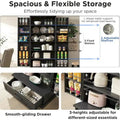 72-Inch Tall Farmhouse Kitchen Pantry Cabinet - Stylish Storage Cupboard