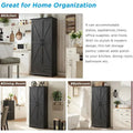 72-Inch Tall Farmhouse Kitchen Pantry Cabinet - Stylish Storage Cupboard