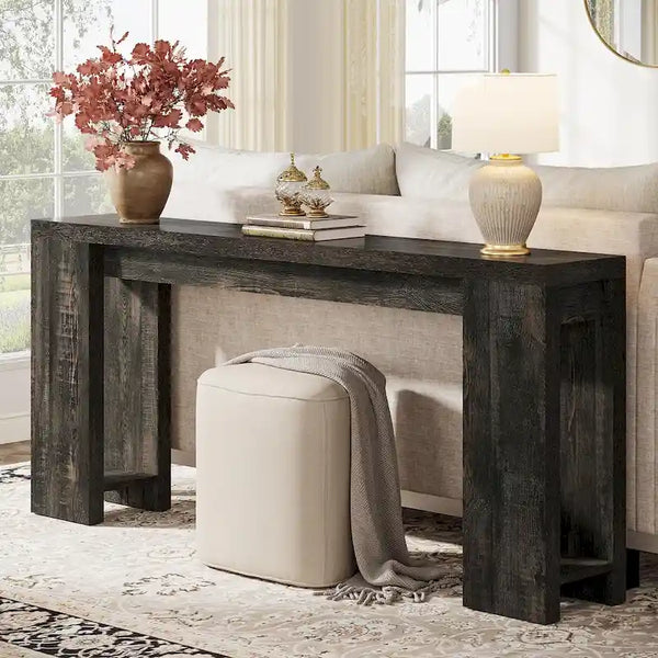 70.9-Inch Console Sofa Table for Living Room, Entryway, and Hallway