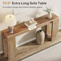 70.9-Inch Console Sofa Table for Living Room, Entryway, and Hallway