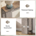 70.9-Inch Console Sofa Table for Living Room, Entryway, and Hallway