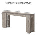 70.9-Inch Console Sofa Table for Living Room, Entryway, and Hallway