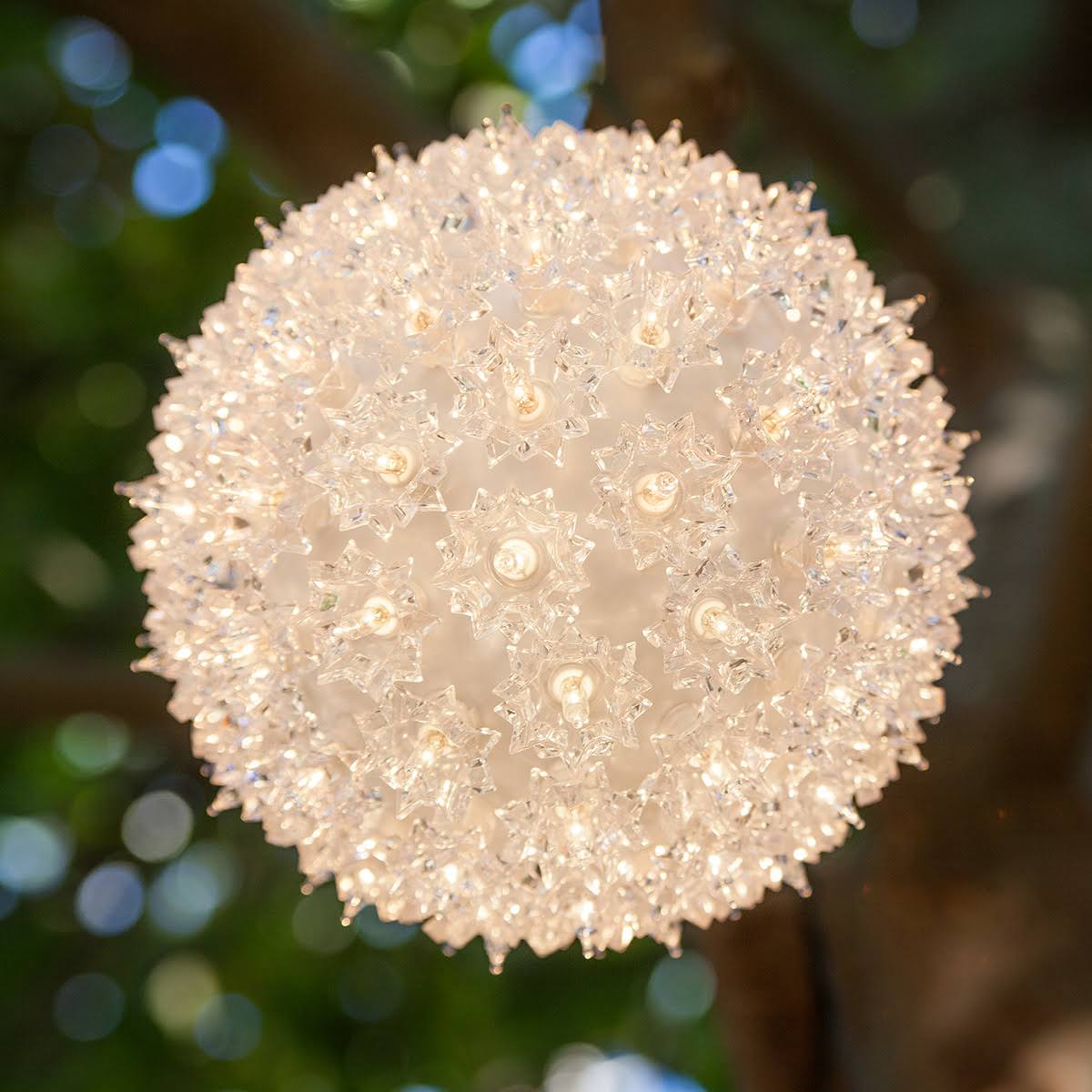 Wintergreen Lighting Starlight Sphere, Clear
