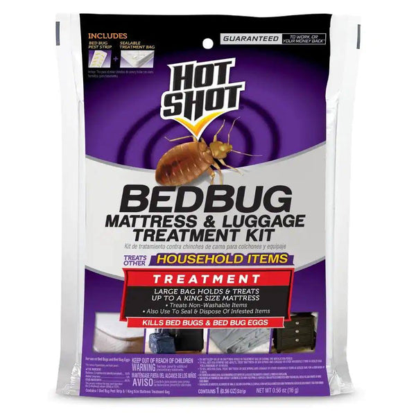 Hot Shot Bedbug Mattress & Luggage Treatment Kit