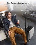 L2 - S Smart Rideable Luggage, Foldable Electric Scooter Suitcase, 6.2 Mph Max Speed, 6.2 - Mile Range, Lightweight Portable Design for Travel & Commute