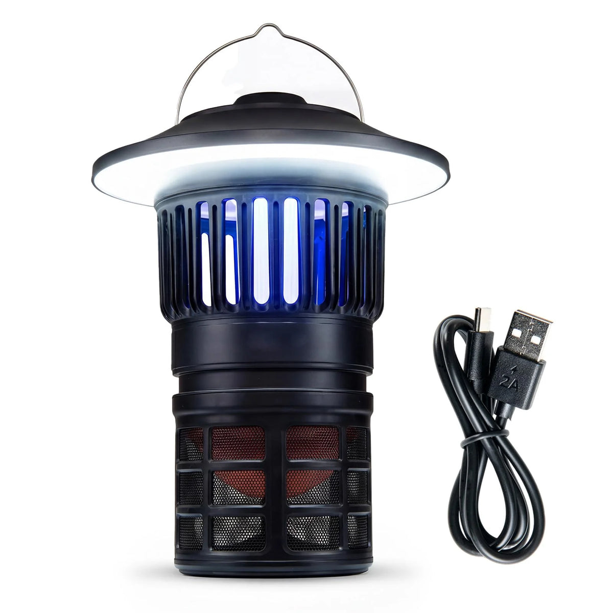 Tangkula Bug Zapper Outdoor Mosquito Killer Fly Traps with 3 Adjustable Lighting Modes