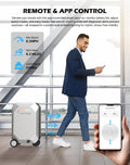 L2 - S Smart Rideable Luggage, Foldable Electric Scooter Suitcase, 6.2 Mph Max Speed, 6.2 - Mile Range, Lightweight Portable Design for Travel & Commute