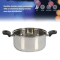 Gibson Home 71 - Piece Stainless Steel Silver Cookware Combo Set