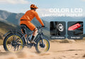 5000W (Peak) Electric - Bike for Adults, 60V 25AH Battery Electric Motorcycle, Dual - Motor - Ebike 50MPH Ebike, 26*4.0 Fat Tire Electric - Bicycle, AWD 21 - Speed Mountain Bike for All - Road UL 2849