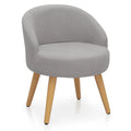 Monibloom Velvet Accent Chair, Modern Upholstered Single Sofa Side Chair, Comfy Barrel Club Living Room Armchair with Golden Metal Legs for Bedroom Reading Room Office, Black