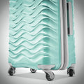 American Tourister Pirouette NXT Hardside Large Checked Luggage with Spinner Wheels - Ultramarine