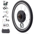Ktaxon 48V 1000W Electric Bicycle Motor Kit, 26" Front Wheel E - Bike Conversion Kit W/ LCD Display (without Battery)