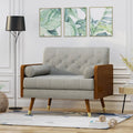 Frankie Mid-Century Modern Club Chair by Christopher Knight Home