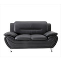 3 Piece Living Room Sofa Set with Upholstered Seating and Modern Design