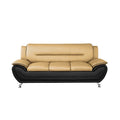 3 Piece Living Room Sofa Set with Upholstered Seating and Modern Design