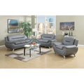 3 Piece Living Room Sofa Set with Upholstered Seating and Modern Design
