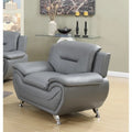 3 Piece Living Room Sofa Set with Upholstered Seating and Modern Design