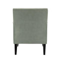 Nileus Set of 2 Modern Classic Polyester Accent Chairs with Solid Wood Legs by HULALA HOME