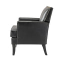 Nileus Set of 2 Modern Classic Polyester Accent Chairs with Solid Wood Legs by HULALA HOME