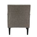 Nileus Set of 2 Modern Classic Polyester Accent Chairs with Solid Wood Legs by HULALA HOME