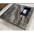 JASIWAY Elegant Sintered Stone Square Coffee Table