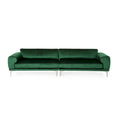 Christopher Knight Home Croydon Modern Glam Velvet Sofa for 4
