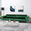 Christopher Knight Home Croydon Modern Glam Velvet Sofa for 4