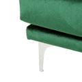 Christopher Knight Home Croydon Modern Glam Velvet Sofa for 4
