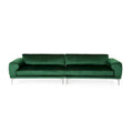 Christopher Knight Home Croydon Modern Glam Velvet Sofa for 4