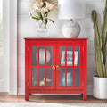 Portland 2-Door Glass Cabinet by Simple Living