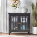 Portland 2-Door Glass Cabinet by Simple Living
