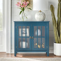 Portland 2-Door Glass Cabinet by Simple Living