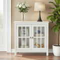 Portland 2-Door Glass Cabinet by Simple Living