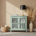 Portland 2-Door Glass Cabinet by Simple Living