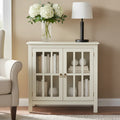 Portland 2-Door Glass Cabinet by Simple Living