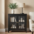 Portland 2-Door Glass Cabinet by Simple Living