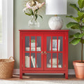 Portland 2-Door Glass Cabinet by Simple Living