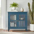 Portland 2-Door Glass Cabinet by Simple Living