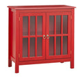 Portland 2-Door Glass Cabinet by Simple Living