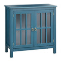 Portland 2-Door Glass Cabinet by Simple Living