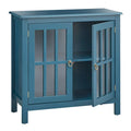 Portland 2-Door Glass Cabinet by Simple Living
