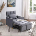 Versatile Sleeper Chair with Removable Pillow