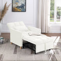 Versatile Sleeper Chair with Removable Pillow