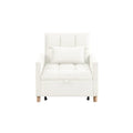 Versatile Sleeper Chair with Removable Pillow