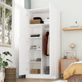 5-Shelf Wardrobe Cabinet with Double Doors